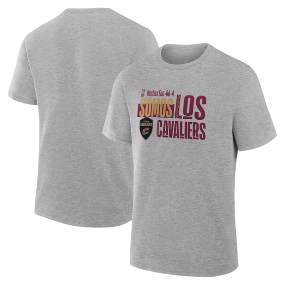 Men's Gray Cleveland Cavaliers Noches Training T-Shirt