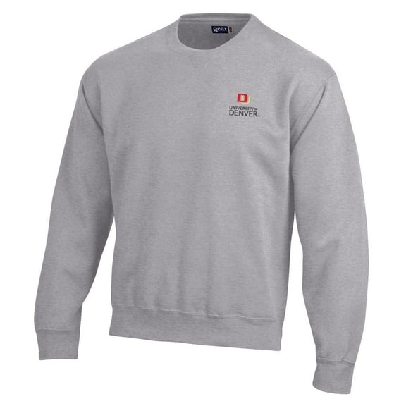 Men's   Gray Denver Pioneers Oversized Sweatshirt