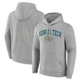thumbnail image 1 of Men's Gray Georgia Tech Yellow Jackets Campus Pullover Hoodie, 1 of 3