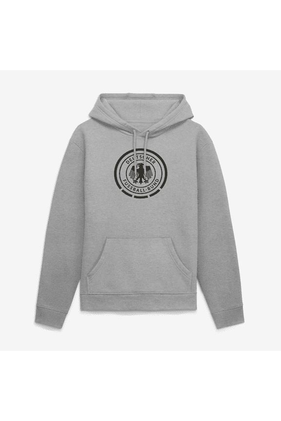 Men's Gray Germany National Team Monochromatic Logo Hoodie