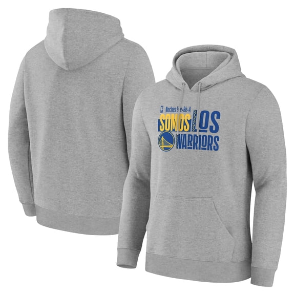 Men's Gray Golden State Warriors Noches Training Hoodie