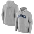 thumbnail image 1 of Men's Gray Gonzaga Bulldogs Basic Arch Pullover Hoodie, 1 of 3