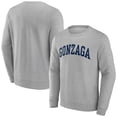 thumbnail image 1 of Men's Gray Gonzaga Bulldogs Basic Arch Sweatshirt, 1 of 3