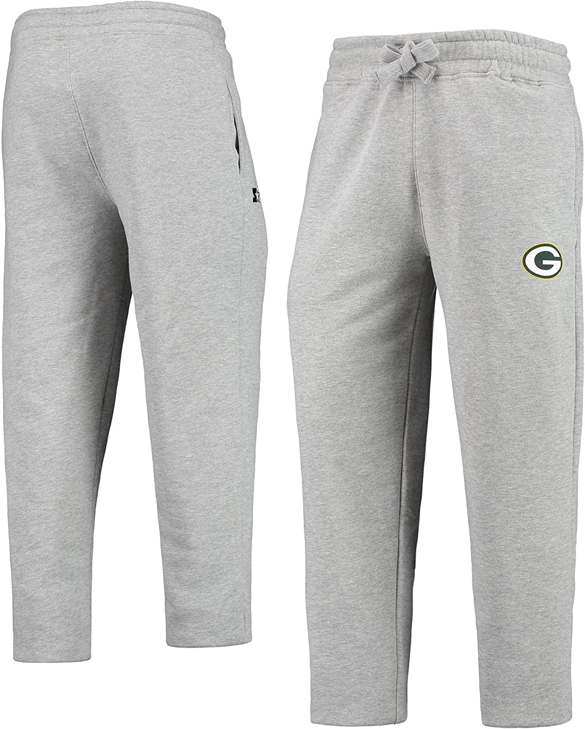 Men's Gray Green Bay Packers_ Option Run Sweatpants