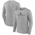 thumbnail image 1 of Men's Gray Inter Miami CF Victory Arch Long Sleeve T-Shirt, 1 of 3