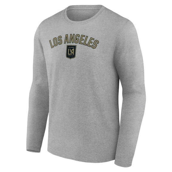 Men's Gray LAFC Victory Arch Long Sleeve T-Shirt
