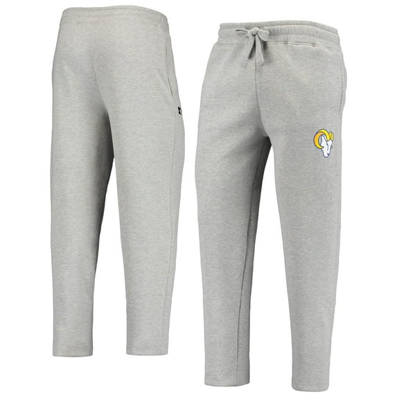 Men's Gray Los Angeles Rams Starter Option Run Sweatpants