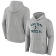 thumbnail image 1 of Men's Gray Minnesota United FC Heart and Soul Pullover Hoodie, 1 of 3
