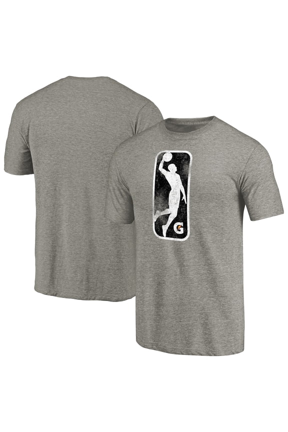 Men's Gray NBA G League Distressed Primary Logo Tri-Blend T-Shirt