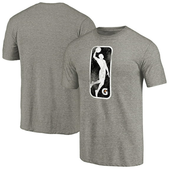 Men's Gray NBA G League Distressed Primary Logo Tri-Blend T-Shirt