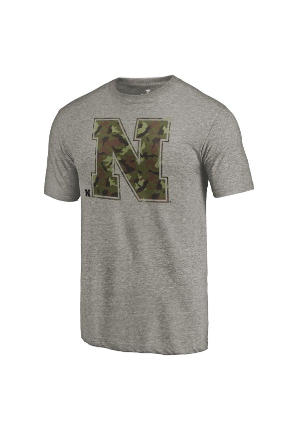 Men's Gray Nebraska Huskers Prestige Tri-Blend T-Shirt