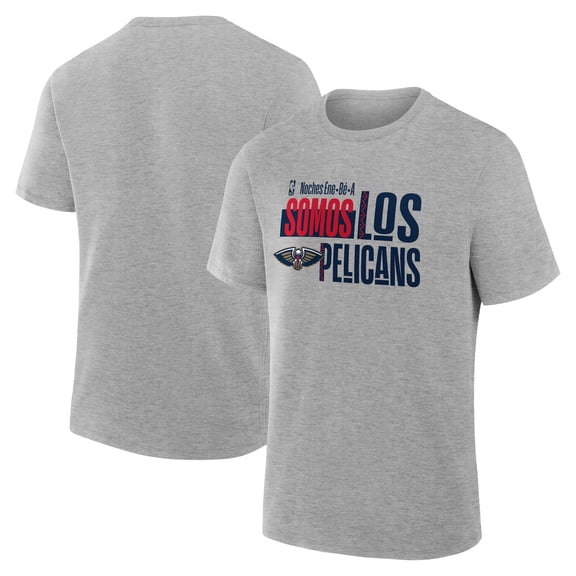 Men's Gray New Orleans Pelicans Noches Training T-Shirt