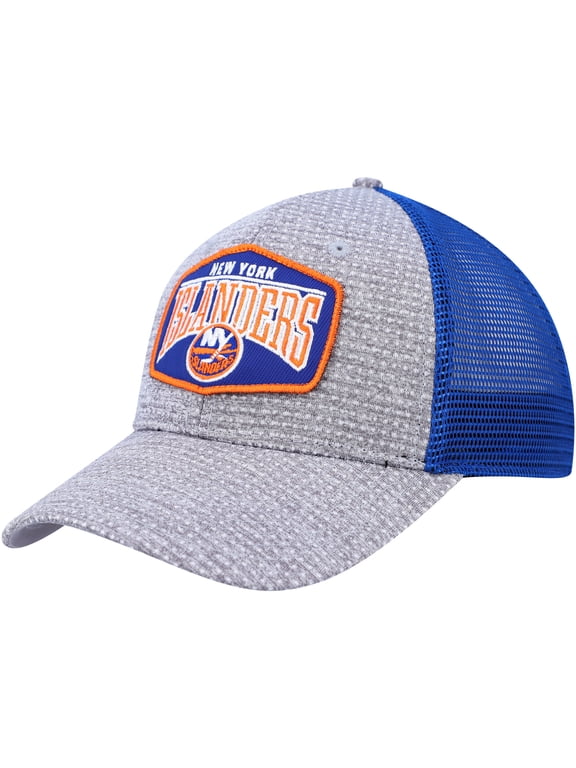 Men's Gray New York Islanders Ridgeview Snapback Hat