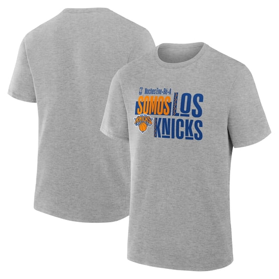 Men's Gray New York Knicks Noches Training T-Shirt