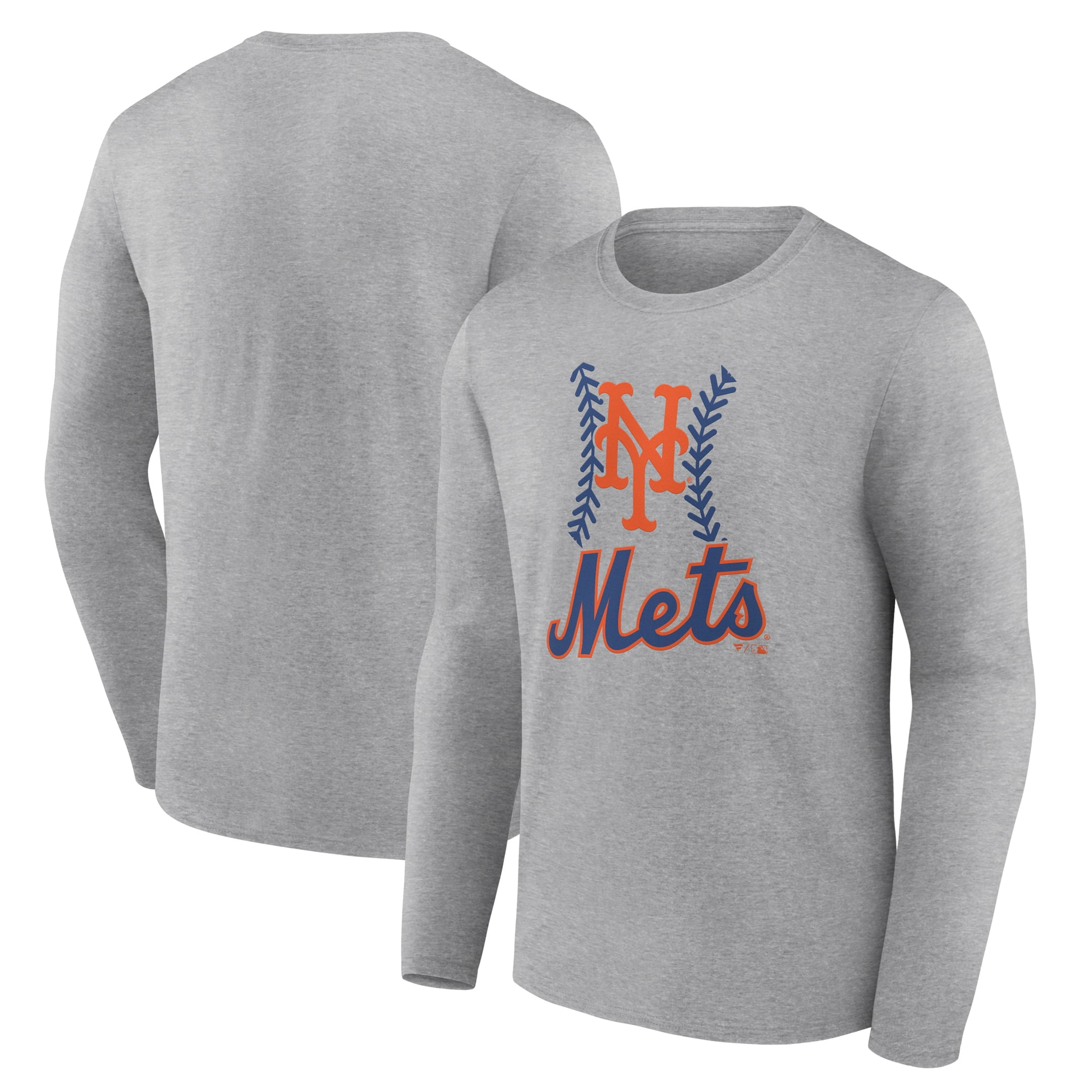 Men's Royal New York Mets Fastball Long Sleeve T-Shirt