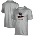 thumbnail image 1 of Men's Gray Pacific Tigers Field Hockey Name Drop T-Shirt, 1 of 3