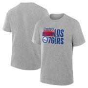 Mens Gray Philadelphia 76ers Noches Training T-Shirt