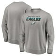 thumbnail image 1 of Men's Gray Philadelphia Eagles Elevate Play Pullover Sweatshirt, 1 of 3
