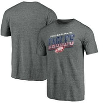 Men's Gray Philadelphia Eagles Team Freedom Tri-Blend T-Shirt