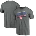 thumbnail image 1 of Men's Gray Pittsburgh Steelers Team Freedom Tri-Blend T-Shirt, 1 of 3