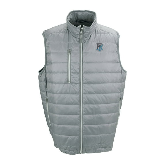 Men's Gray Rhode Island Rams Apex Compressible Quilted Vest