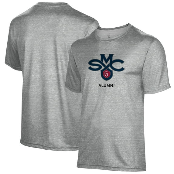Men's Gray Saint Mary's Gaels Alumni Name Drop T-Shirt