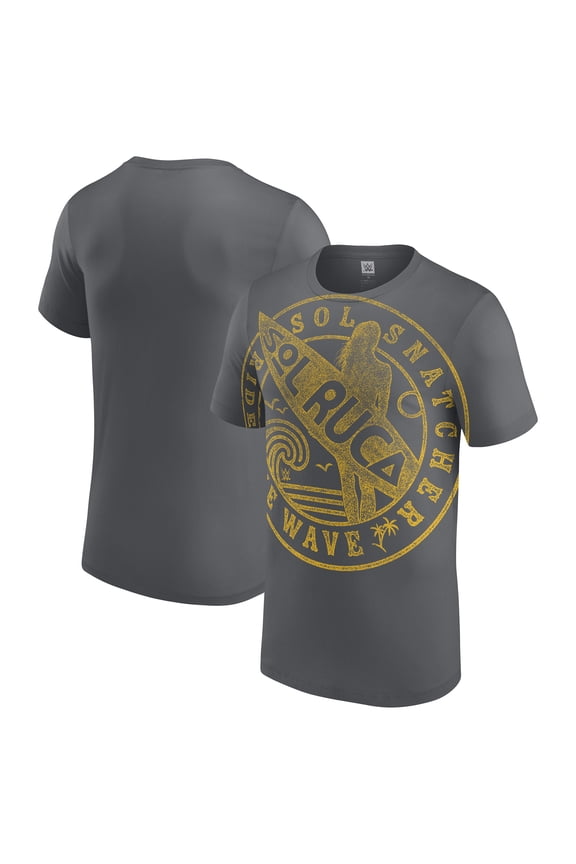 Men's Gray Sol Ruca Sol Snatcher T-Shirt