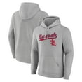 thumbnail image 1 of Men's Gray St. Louis Cardinals Wahconah Pullover Hoodie, 1 of 3