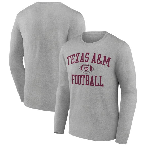 Men's Gray Texas A&M Aggies First Sprint Team Long Sleeve T-Shirt