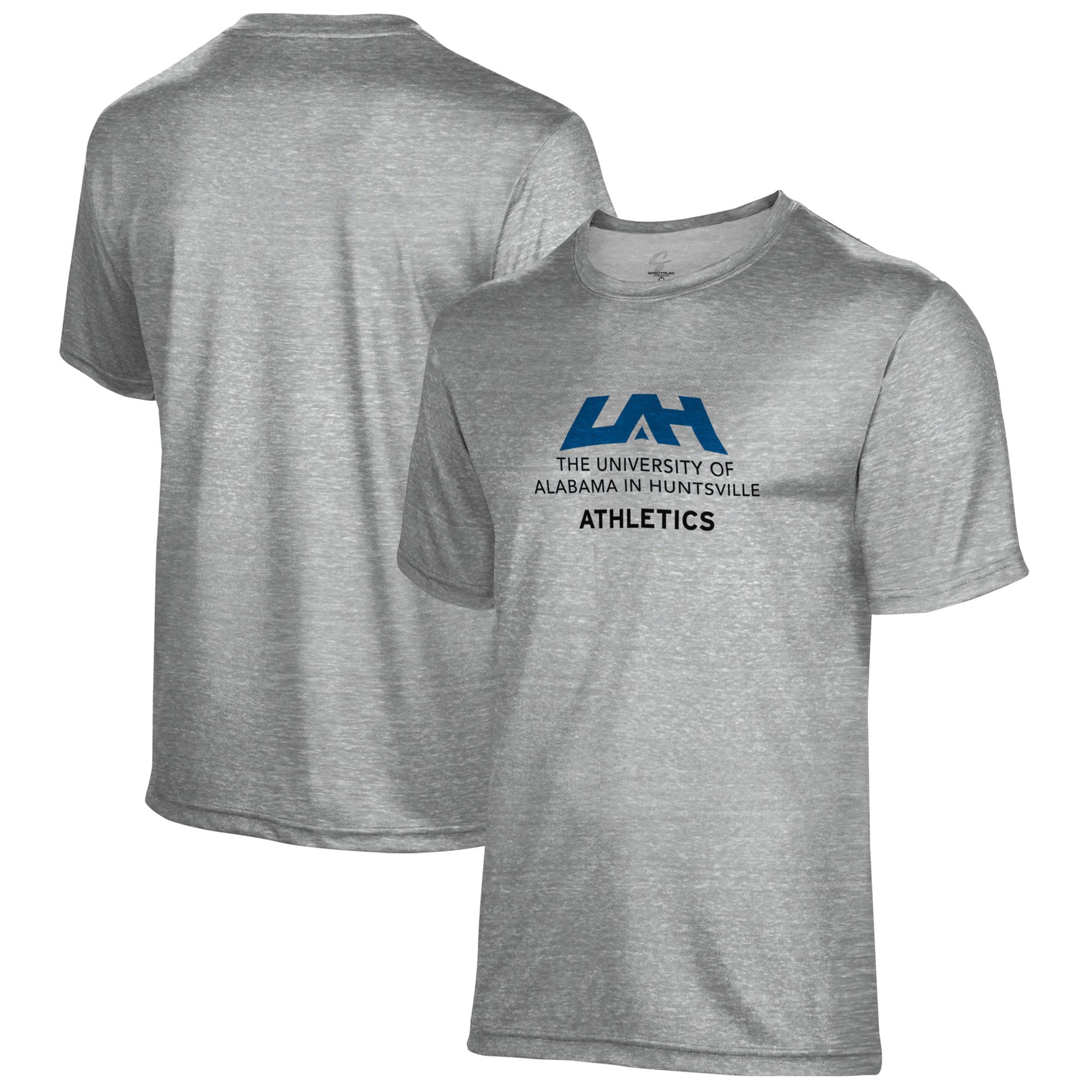 Men's Gray UAH Chargers Athletics Name Drop T-Shirt 