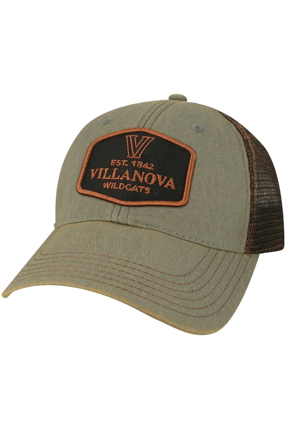 Men's Gray Villanova Wildcats Practice Old Favorite Trucker Snapback Hat