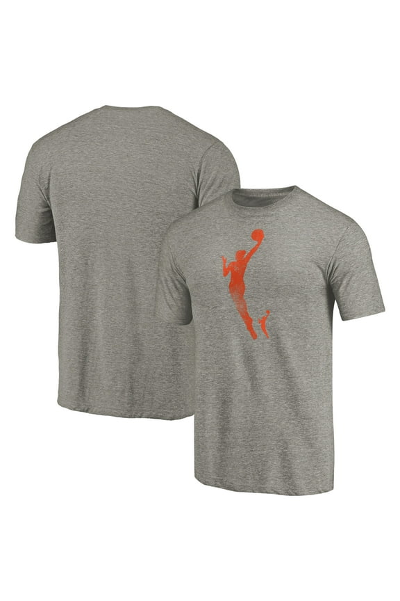 Men's Gray WNBA Gear Distressed Team Tri-Blend T-Shirt