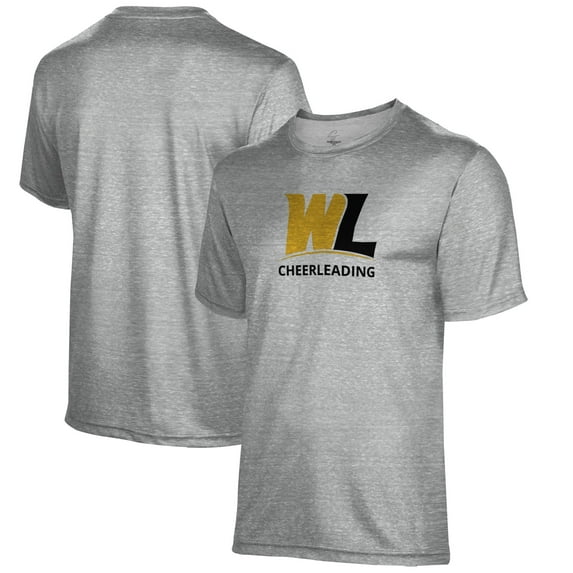 Men's Gray West Liberty Hilltoppers Cheerleading Name Drop T-Shirt