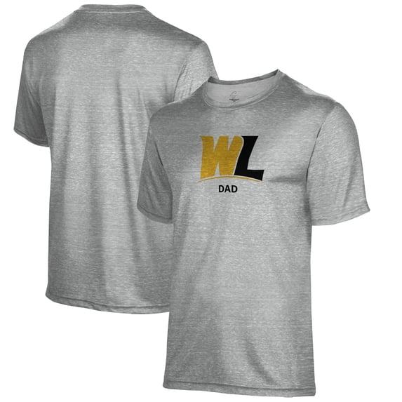 Men's Gray West Liberty Hilltoppers Dad Name Drop T-Shirt