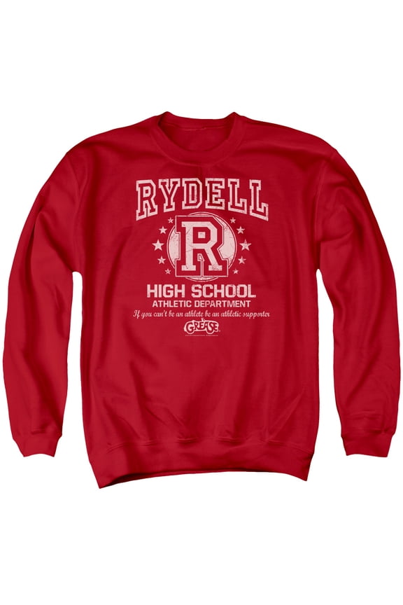 Men's Grease Rydell High Sweatshirt Medium Red