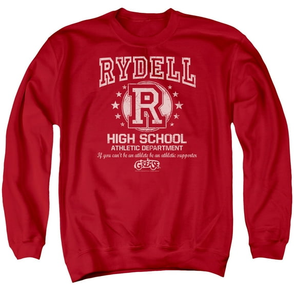 Men's Grease Rydell High Sweatshirt Small Red