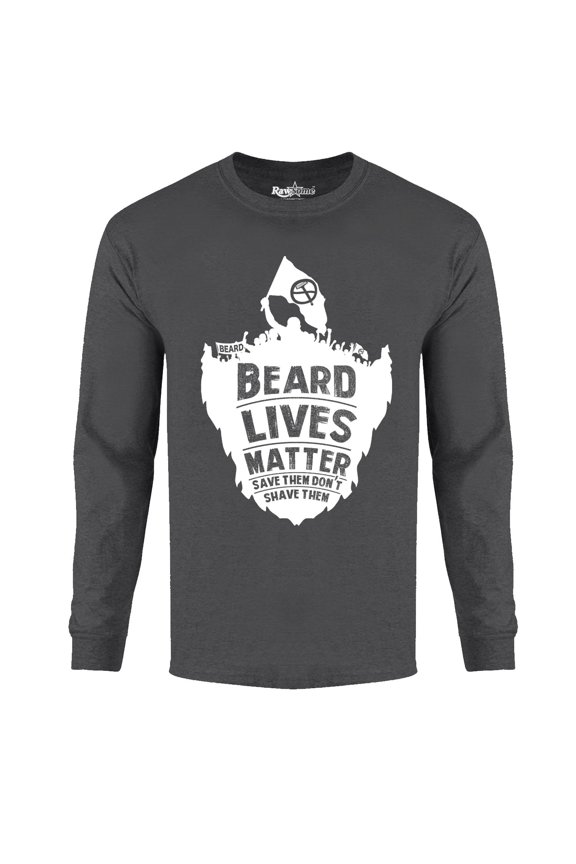 Men's Greatest Beard Long Sleeve Shirt - Beard Lives Matter