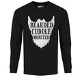 thumbnail image 1 of Men's Greatest Beard Long Sleeve Shirt - Bearded Cuddle Monster, 1 of 2