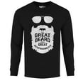 thumbnail image 1 of Men's Greatest Beard Long Sleeve Shirt - Great Beard Comes Great Responsibility, 1 of 2