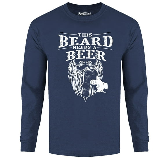 Men's Greatest Beard Long Sleeve Shirt - This Beard Needs