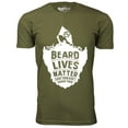 thumbnail image 1 of Men's Greatest Beard T-Shirt - Beard Lives Matter, 1 of 2