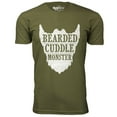 thumbnail image 1 of Men's Greatest Beard T-Shirt - Bearded Cuddle Monster, 1 of 2