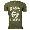 thumbnail image 1 of Men's Greatest Beard T-Shirt - Because I'm BEARDIFUL, 1 of 2