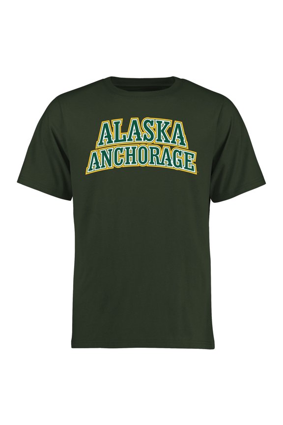 Men's Green Alaska Anchorage Seawolves Everyday T-Shirt