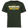 thumbnail image 1 of Men's Green Alaska Anchorage Seawolves Team Strong T-Shirt, 1 of 2