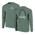 thumbnail image 1 of Men's  Green Arizona Wildcats Comfort Colors Merry Christmas Tree Long Sleeve T-Shirt, 1 of 3