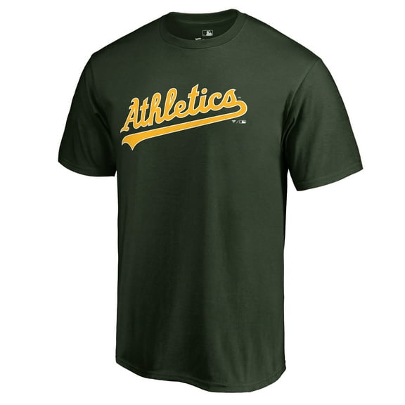 Men's Green Athletics Team Wordmark T-Shirt