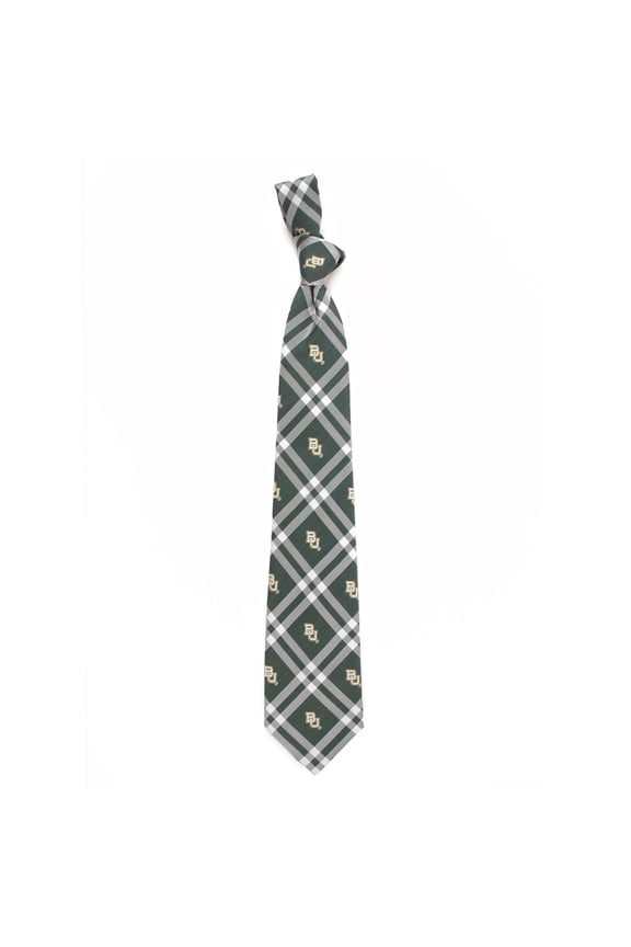 Men's Green Baylor Bears Rhodes Tie