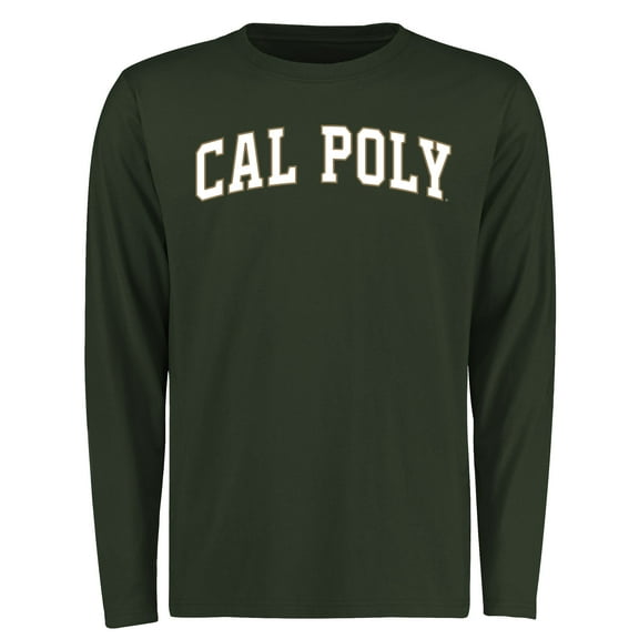 Men's Green Cal Poly Mustangs Everyday Long Sleeve T-Shirt