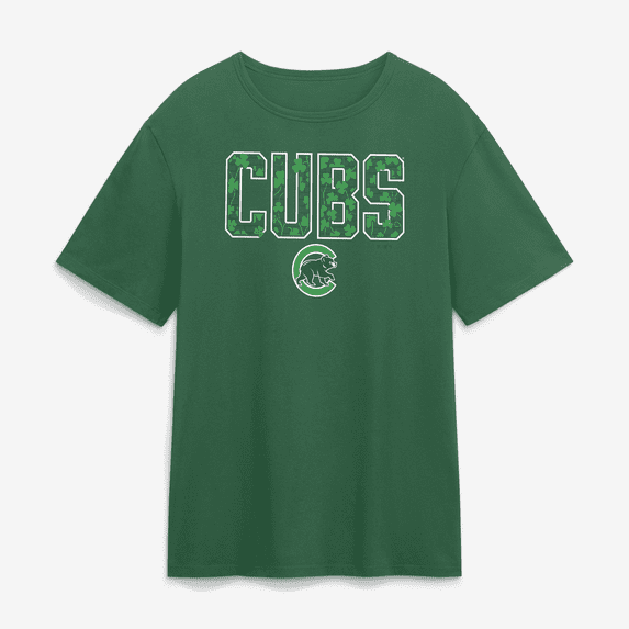 Men's Green Chicago Cubs St. Patty's T-Shirt